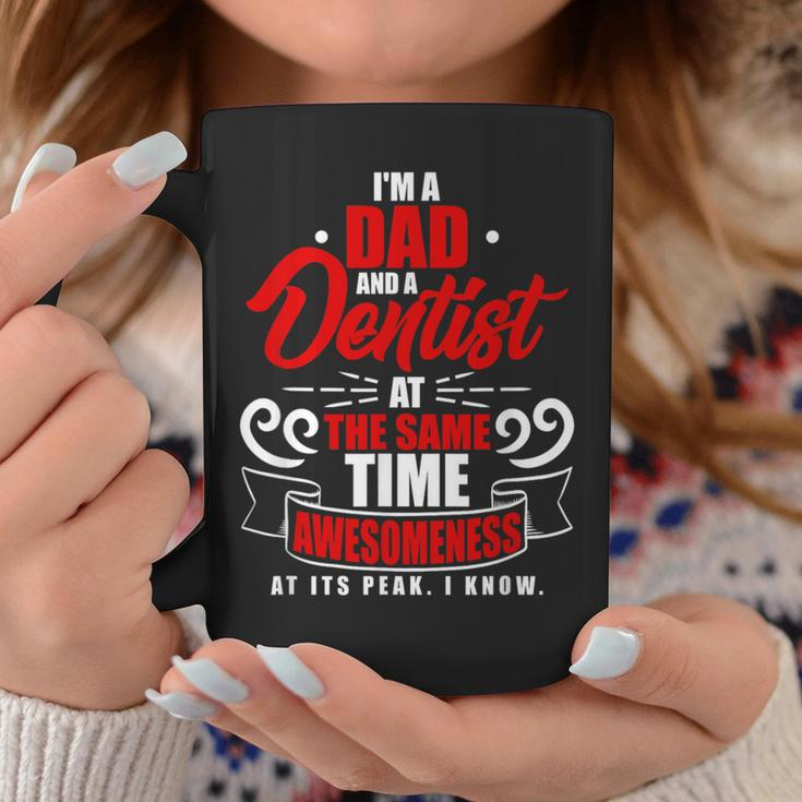 Awesome Dentist Dad Quote Dentistry Saying Coffee Mug Unique Gifts