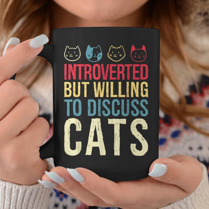 Cat Shy Person Cat Lover Introvert Cat Coffee Mug Personalized Gifts