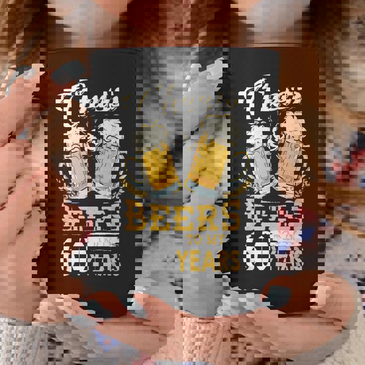 Cheers And Beers To My 60 Years 60Th Birthday Coffee Mug Personalized Gifts
