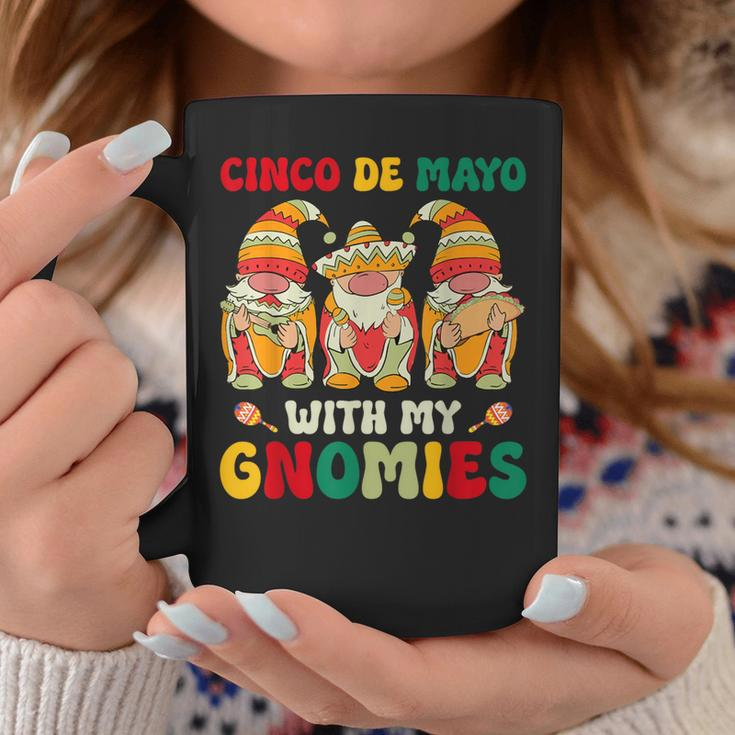 Cinco De Mayo With My Gnomies Trio Gnomes Boys Girls Coffee Mug Unique Gifts