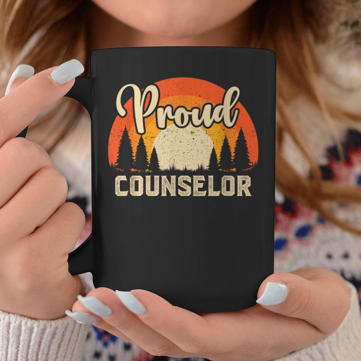 Counselor Superhero Vintage For Dad Coffee Mug Unique Gifts