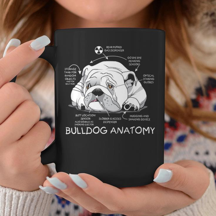 Cute English Bulldog Anatomy Dog Biology Coffee Mug Unique Gifts
