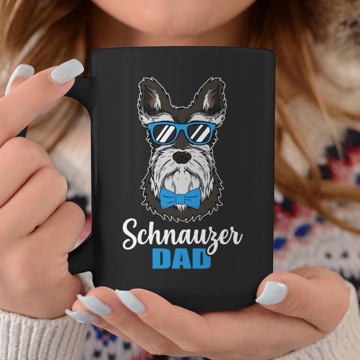 Dog Dad Dwarf Schnauzer Dog Long-Sleeved Tassen Lustige Geschenke