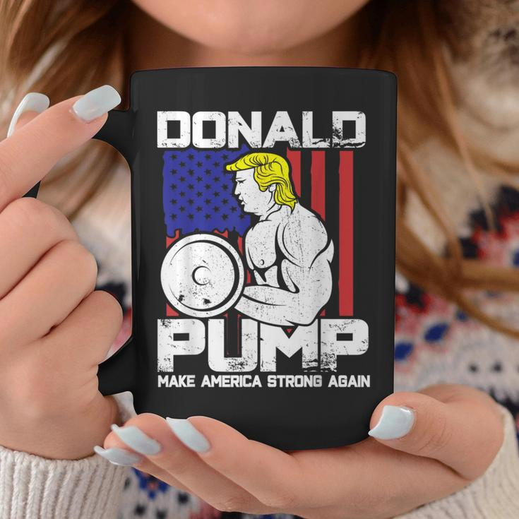 Donald Trump Weight Lifting Workout Gym Coffee Mug Unique Gifts