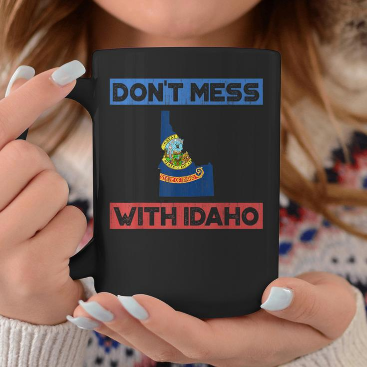Don't Mess With Idaho State Pride Coffee Mug Unique Gifts
