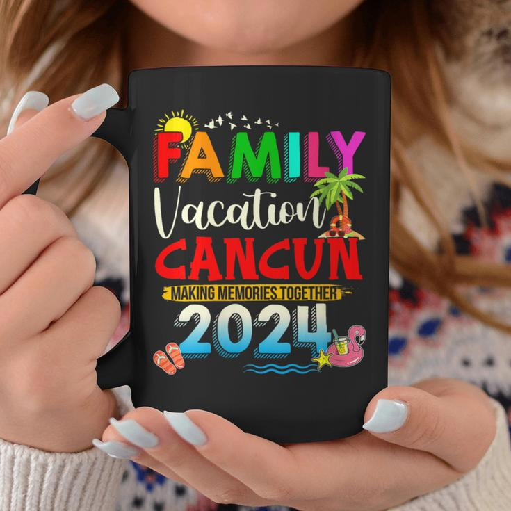 Family Vacation Cancun 2024 Making Memories Together Coffee Mug Unique Gifts
