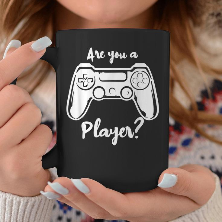 Games Lovers Are You A Player Gamers Quote Boys Girls Coffee Mug Unique Gifts
