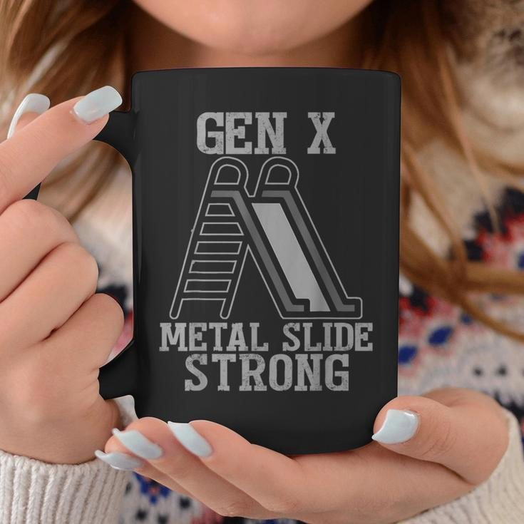 Gen X Generation Gen X Metal Slide Strong Coffee Mug Unique Gifts
