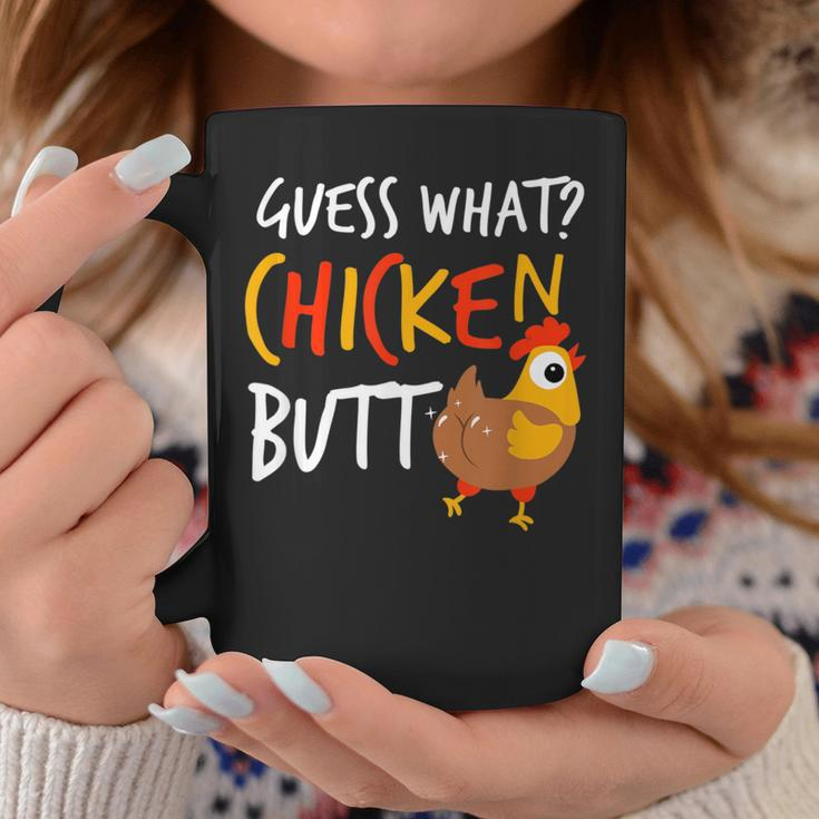 Guess What Chicken Butt Farmer Love Chickens Coffee Mug Unique Gifts