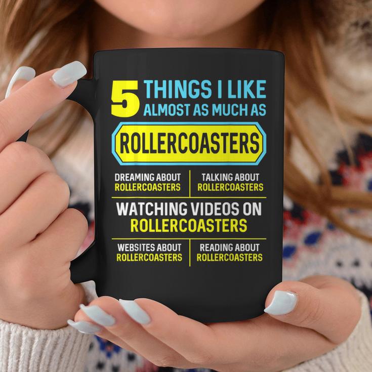 Hobby Roller Coaster 5 Things For Women Coffee Mug Unique Gifts