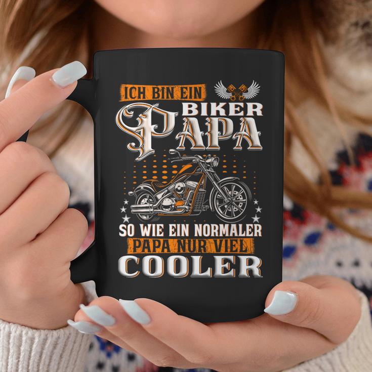 Ich Bin Ein Biker Papa Slogan Motorcycle Tassen Lustige Geschenke