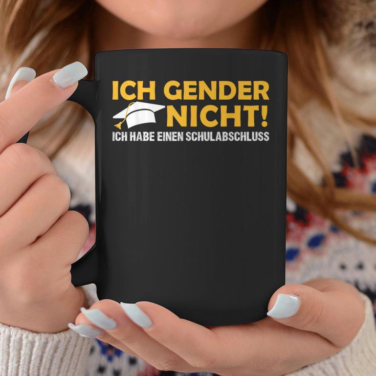 Ich Gender Nicht Ich Habe Einen Schulabschluss Green Tassen Lustige Geschenke