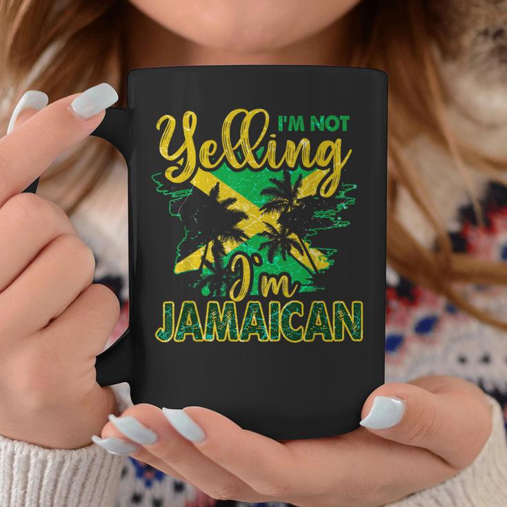 Jamaica Love Rastafarian Reggae Vintage Jamaican Flag Coffee Mug Unique Gifts