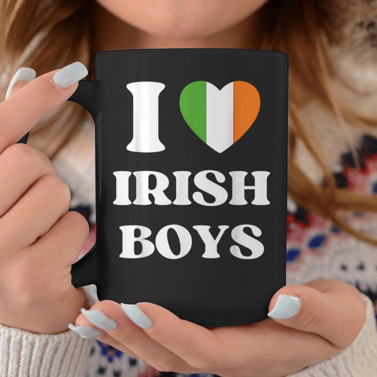 I Love Irish Boys I Red Heart British Boys Ireland Coffee Mug Personalized Gifts