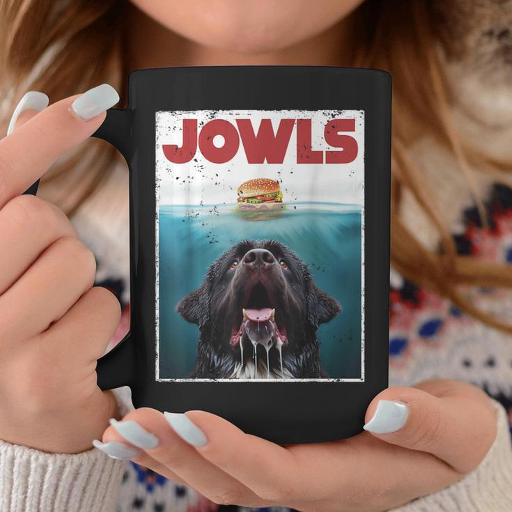 Newfoundland Dog Newfie Lab Jowls Burger Dog Mom Dad Coffee Mug Funny Gifts
