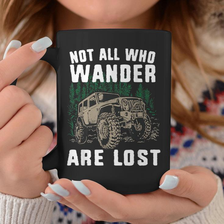 Offroad Truck 4X4 Not All Who Wander Are Lost Coffee Mug Unique Gifts