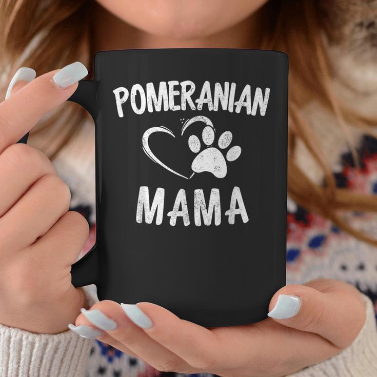 Pomeranian Mama Pet Lover Apparel Dog Pom Mom Coffee Mug Unique Gifts