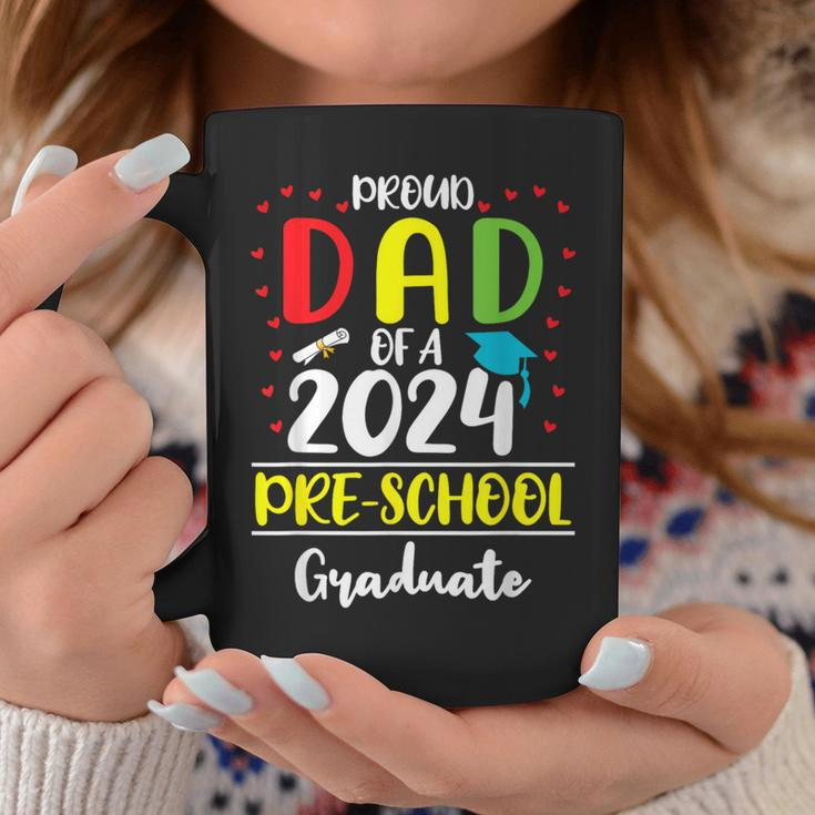 Proud Dad Of A Class Of 2024 Pre-School Graduate Coffee Mug Unique Gifts