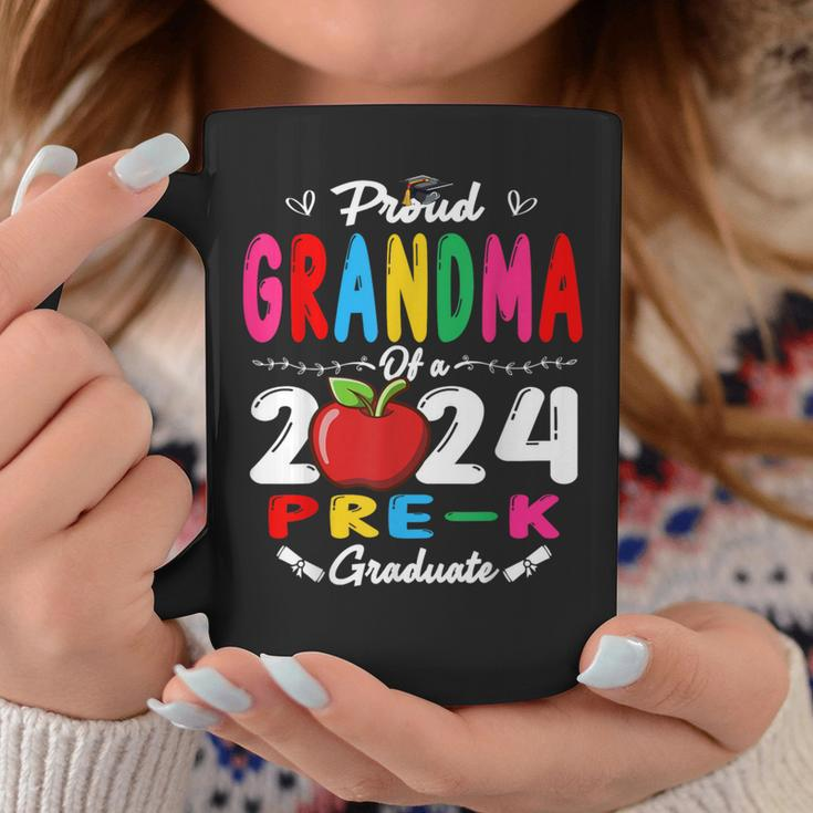 Proud Grandma Of A Class Of 2024 Pre-K Graduate Coffee Mug Unique Gifts