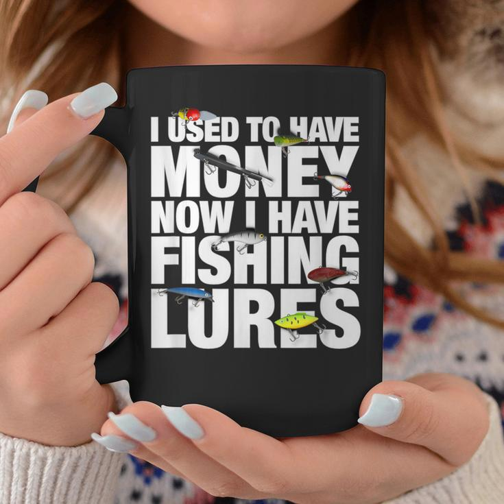 Quote Walleye Angler Fishing Lures Coffee Mug Unique Gifts