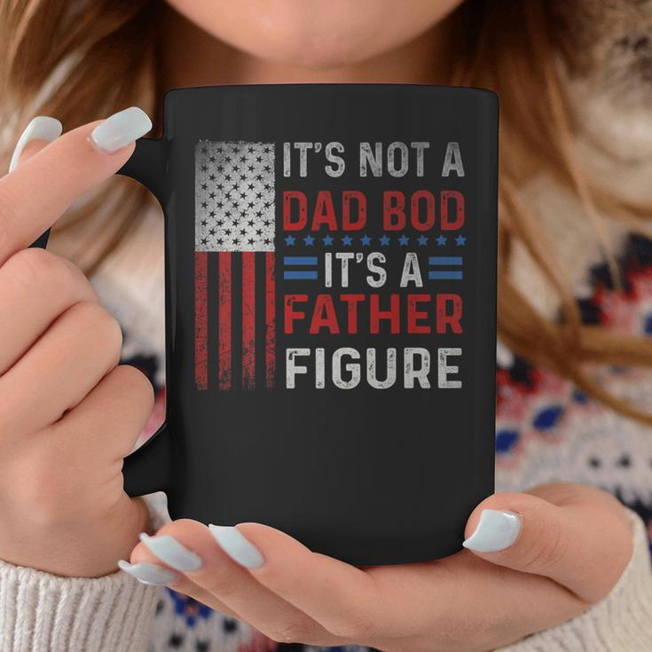 Quotes Fathers Day Dad Bod Father 4Th Of July Usa Flag Coffee Mug Funny Gifts