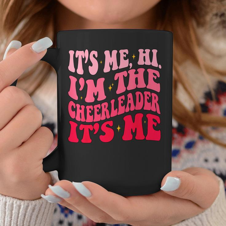 Saying It's Me Hi I'm The Cheerleader Cheerleading Coffee Mug Personalized Gifts