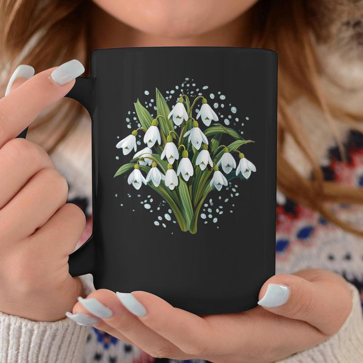 Snow Flowers With This Cool Snowdrop Flower Costume Coffee Mug Unique Gifts
