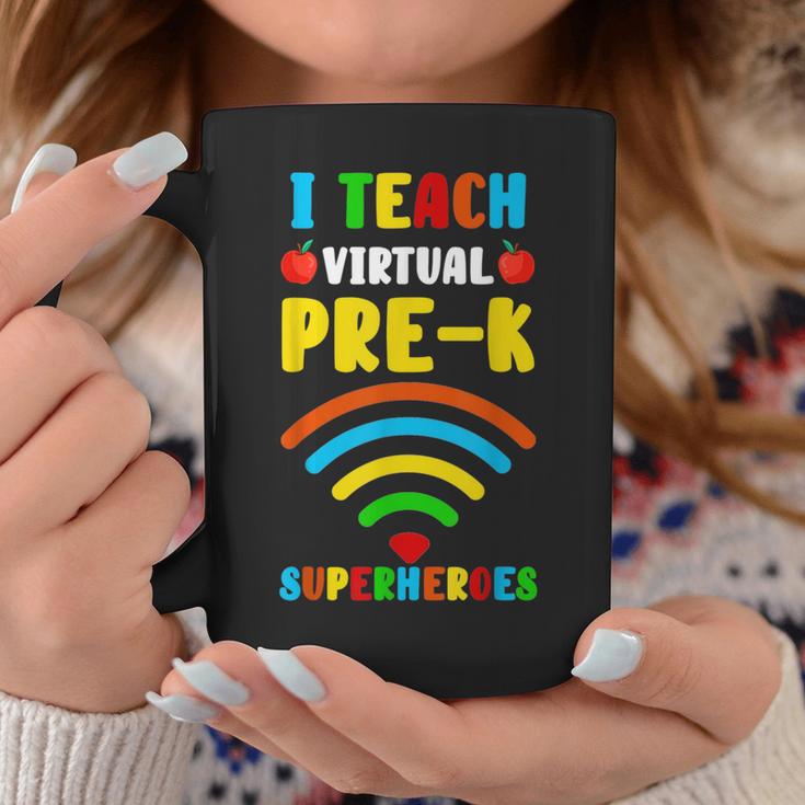 Teaching With My Virtual Pre-K Superheroes Coffee Mug Unique Gifts