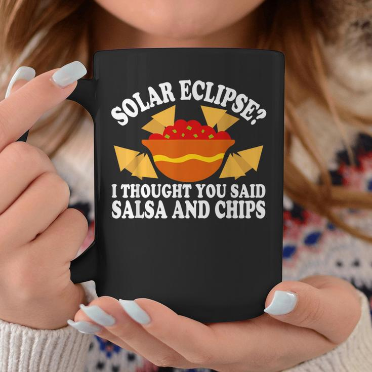 Total Eclipse I Thought You Said Salsa And Chips Coffee Mug Funny Gifts