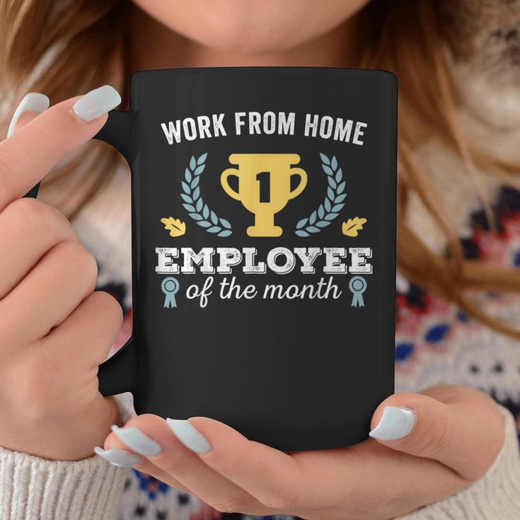 Work From Home Wfh Employee Of The Month Coffee Mug Unique Gifts