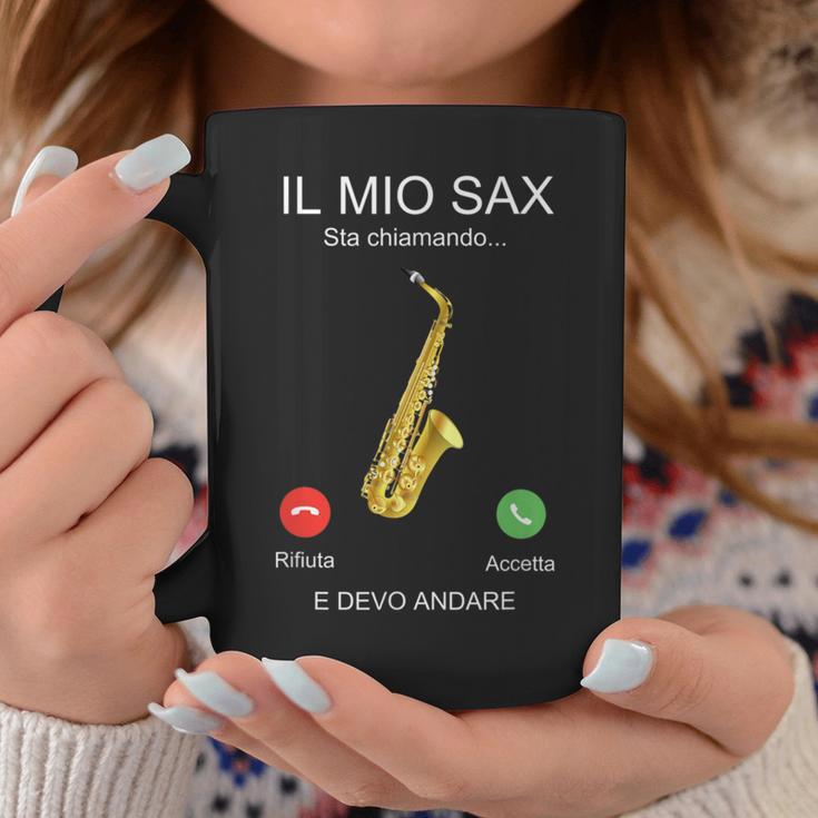 Writing Sax Italian Musicians Coffee Mug Unique Gifts