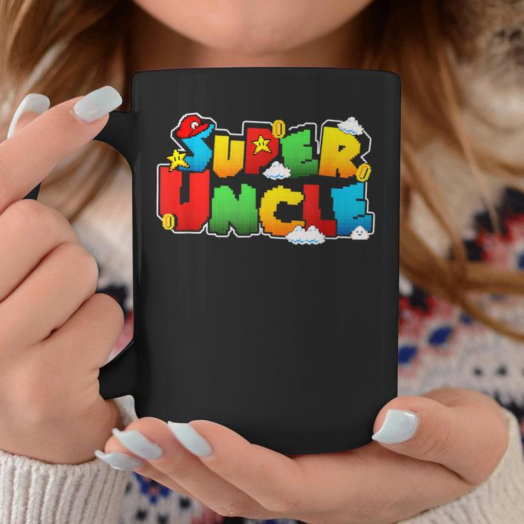 Gamer Super Uncle Family Matching Game Super Uncle Superhero Coffee Mug Personalized Gifts