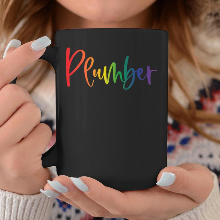 Gay Lesbian Transgender Pride Plumber Lives Matter Coffee Mug Unique Gifts