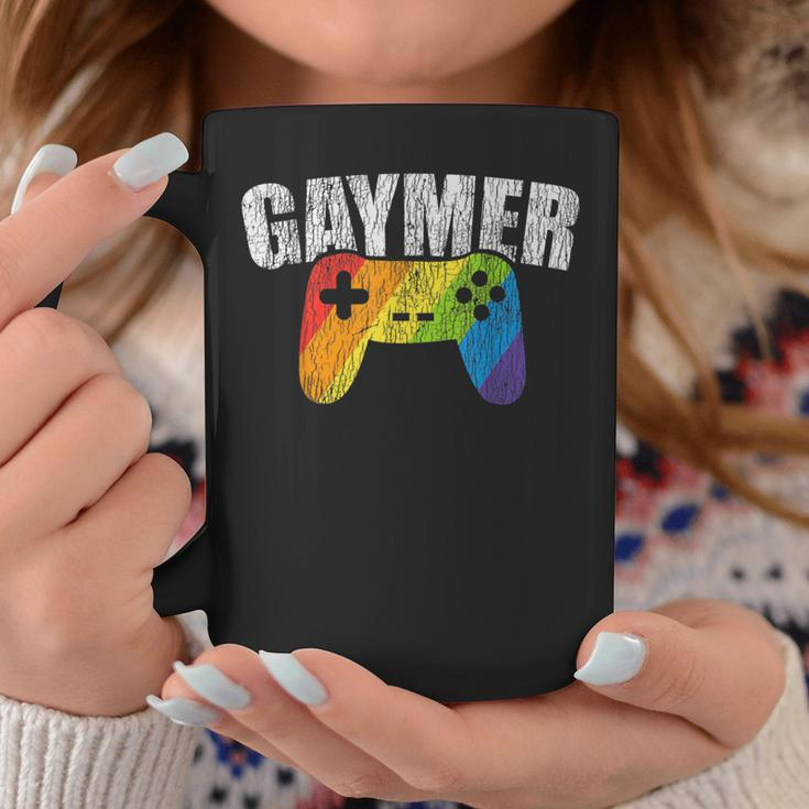 Gaymer Rainbow Flag Gaming Lesbian Gay Bisexual Pride Lgbtq Coffee Mug Unique Gifts
