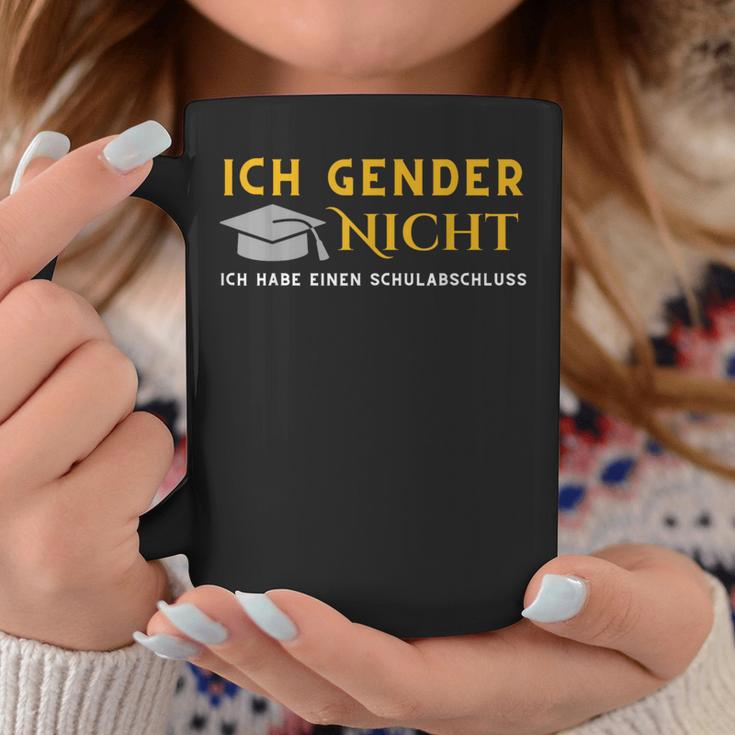 I Gender Nicht Ich Habe Einen Schulabschluss Tassen Lustige Geschenke