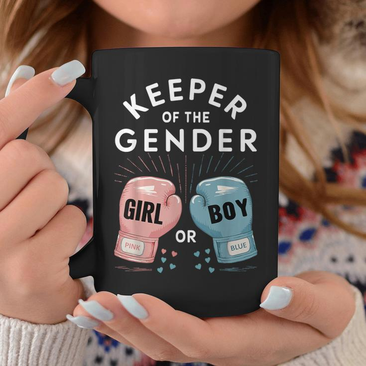 Gender Reveal Party Keeper Of Gender Boxing Coffee Mug Unique Gifts
