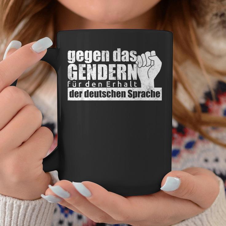 Gendern für den Erhalt der deutschen Sprache Tassen Lustige Geschenke