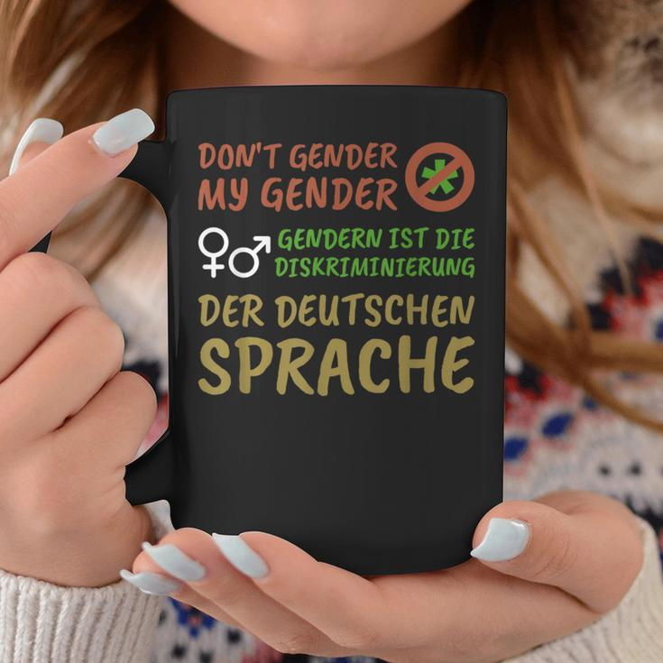Genderwahn Genderdiktat Antigender Anti-Gender Language Tassen Lustige Geschenke