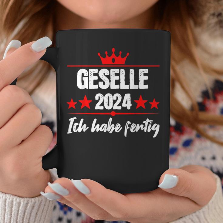 Geselle 2024 Ich Habe Fertig Gesellenprüfung Tassen Lustige Geschenke