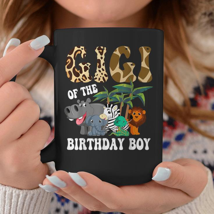Gigi Of The Birthday Boy Zoo Bday Safari Celebration Coffee Mug Personalized Gifts
