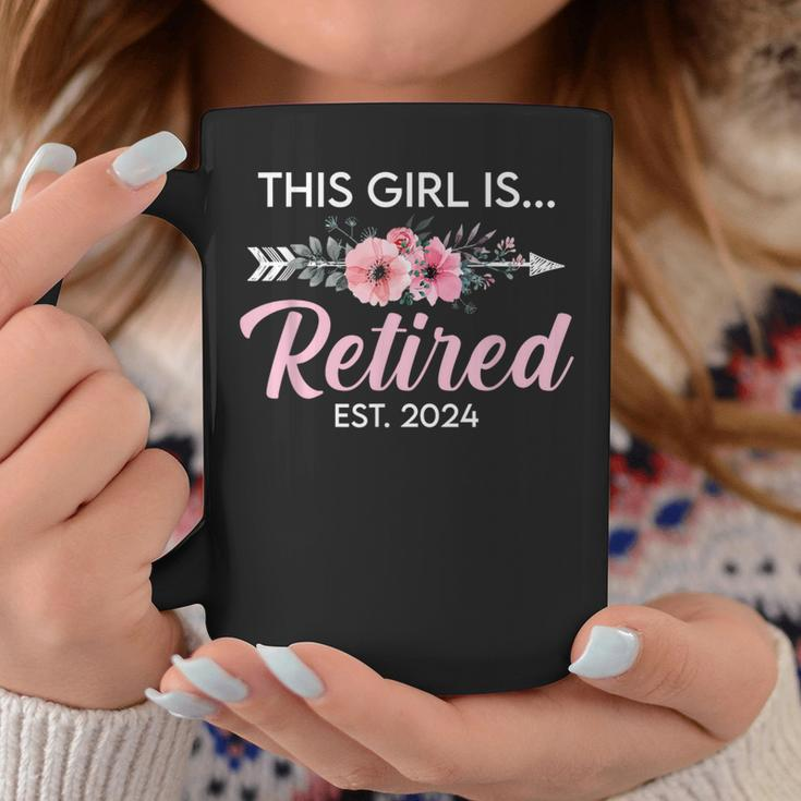 This Girl Is Retired Est 2024 Retirement Mom Women Coffee Mug Unique Gifts