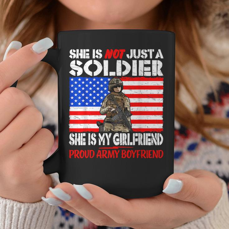 My Girlfriend Is A Soldier Proud Army Boyfriend Coffee Mug Unique Gifts