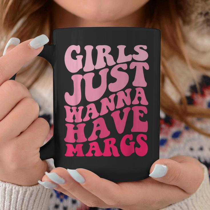 Girls Just Wanna Have Margs Retro Groovy Cinco De Mayo Coffee Mug Unique Gifts