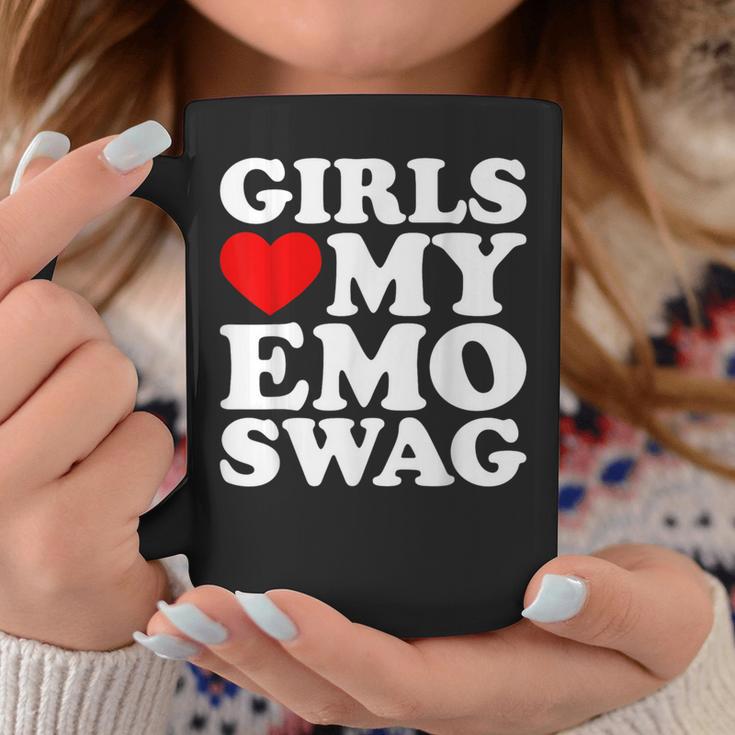 Girls Love My Emo Swag Lustiges Mädchenherz My Emo Punk Tassen Lustige Geschenke