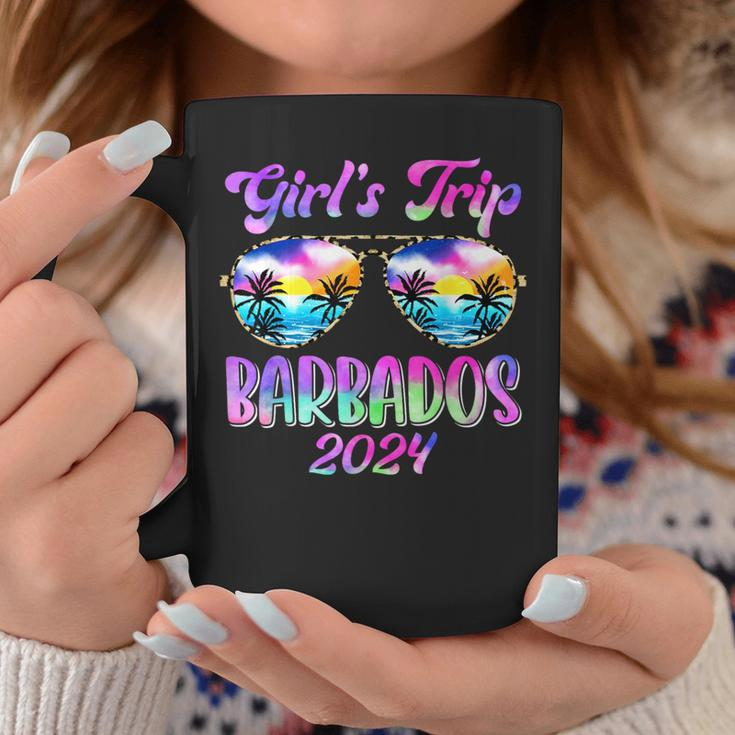 Girl’S Trip Barbados 2024 Summer Beach Weekend Vacation Coffee Mug Funny Gifts
