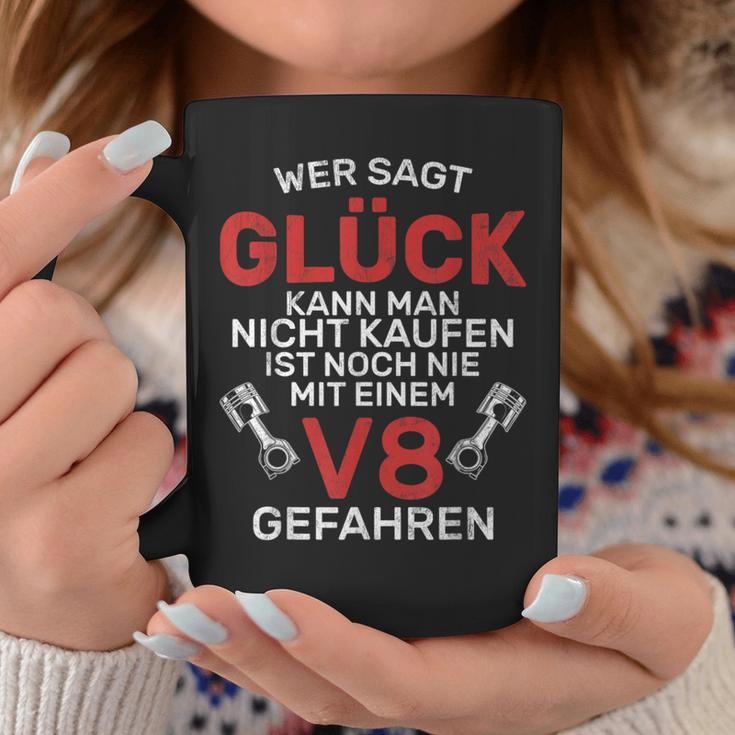 Glück Kann Man Kaufen V8 Motor Werkstatt Tuning Tassen Lustige Geschenke