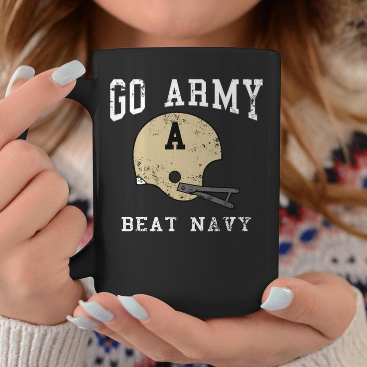 Go Army Beat Navy America's Game Vintage Football Helmet Coffee Mug Unique Gifts