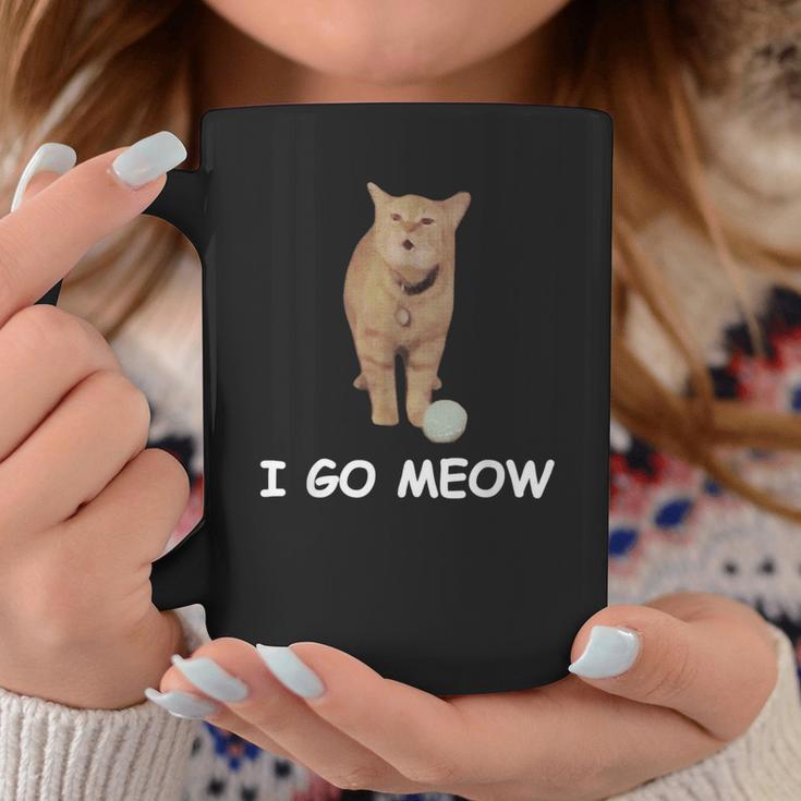 I Go Meow Lustige Singende Katze Meme Silly Cat Goes Meow Tassen Lustige Geschenke