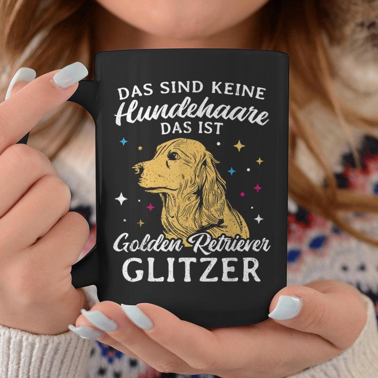 Golden Retriever Glitter Dog Holder Dog Owners Tassen Lustige Geschenke