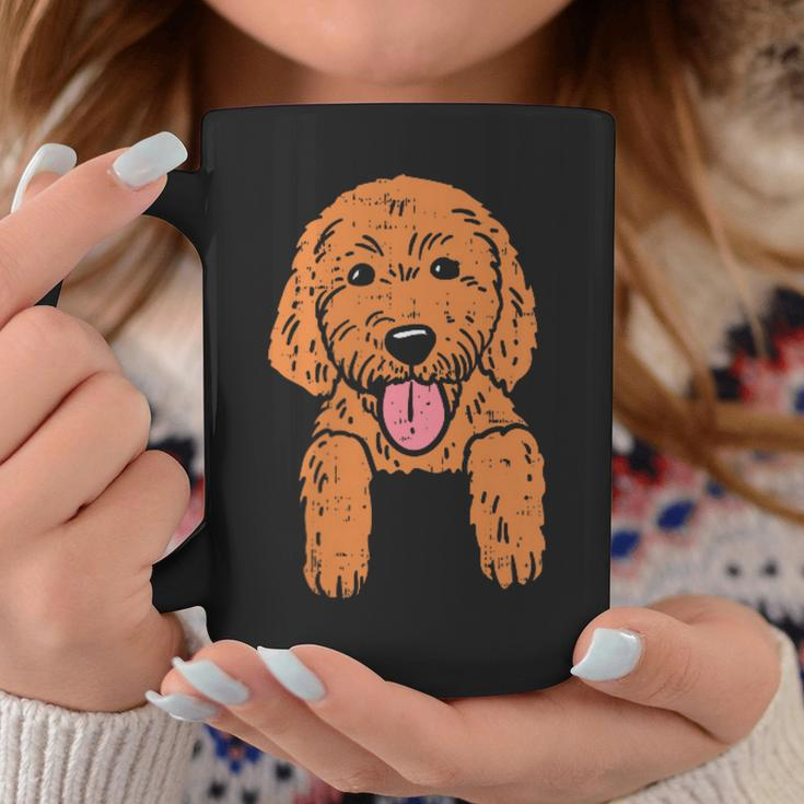 Goldendoodle Pocket Cute Dog Pet Lover Owner Women Coffee Mug Unique Gifts